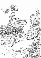 Coloring Pages Underwater Kids Color sketch template