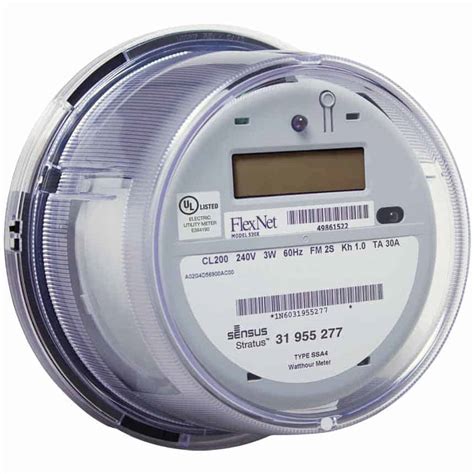 smart electricity meter stratus electricity meter sensus