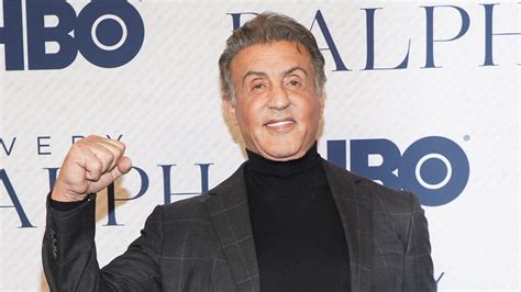 Sylvester Stallone Debuts A Charming Full Head Of Gray Hair