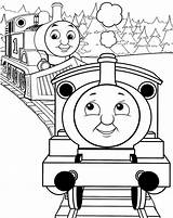Coloring Train Pages James Thomas Getcolorings Belle Percy sketch template
