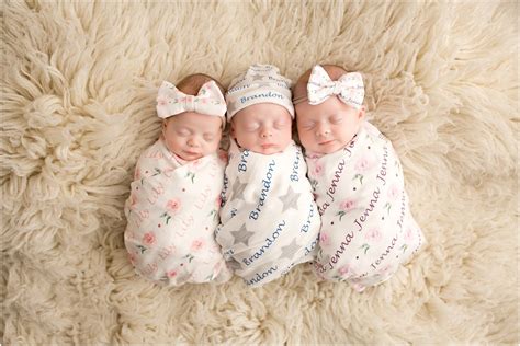 newborn session  triplets newborn photography nj idalia photography