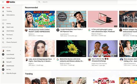 youtube overhauls homepage  bigger thumbnails  queue button  tubefilter