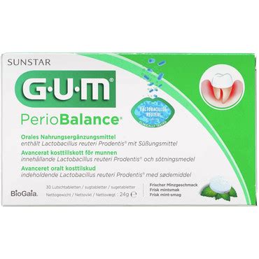 gum periobalance kosttilskud med maelkesyrebakterier