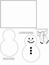 Sneeuwpop Knutselen Flevoland sketch template