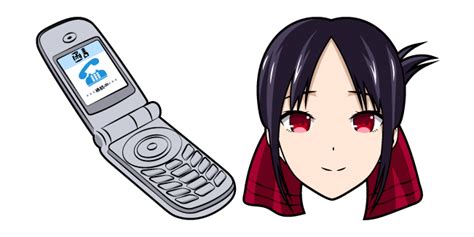 Kaguya Sama Love Is War Kaguya Shinomiya And Phone Cursor – Custom Cursor