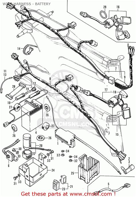 honda ct parts diagram