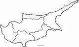 Cyprus Karte Transparent Ausmalbilder Geographie Geography Letzte sketch template
