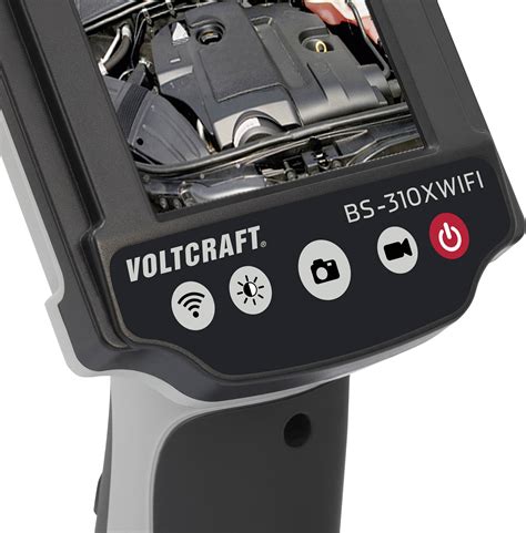 voltcraft bs xwifi endoscope probe diameter  mm probe length  cm conradcom