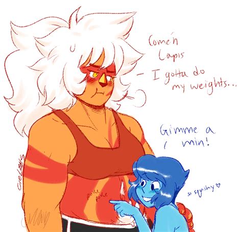 have my daily dose of chub beefcake jasper and lapis