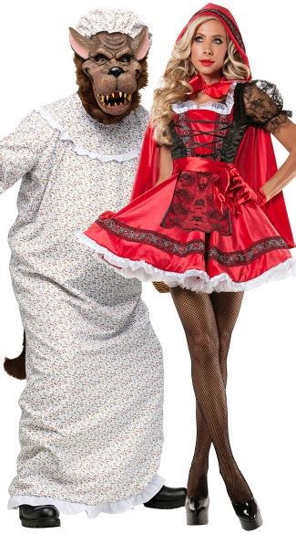 woodland fairytale couples costume sweet little red