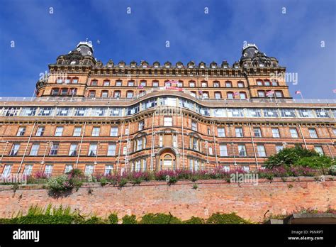 scarborough grand hotel high resolution stock photography  images