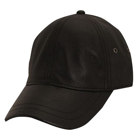 stetson  premium leather baseball cap holland hats