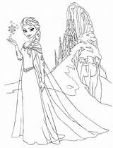 Frozen Coloring Pages Print Sheets Kids Colouring Elsa Sheet sketch template