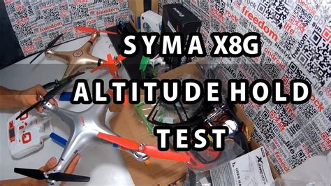 syma xg altitude hold test youtube
