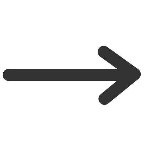simple rounded arrow  transparent png stickpng