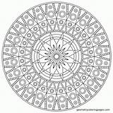 Coloring Mandala Pages Adults Pdf Comments sketch template