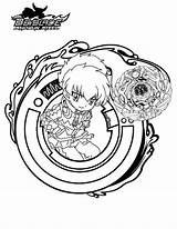 Beyblade Coloring Pages Eight Place Color Metal sketch template