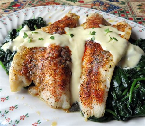 Roasted Sea Bass With A Lemon Parmesan Cream The English Kitchen