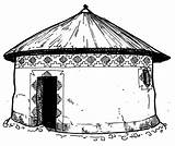 African Hut Drawing House Coloring Pages Patterns Sketch Culture Drawings Ndebele Template Paintingvalley Africans Africa Choose Board Explore sketch template