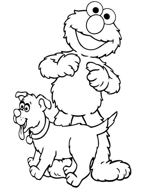 elmo birthday coloring pages coloring home