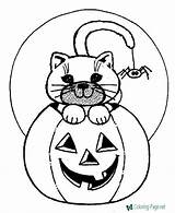 Coloring Halloween Printable Pages Below Click sketch template