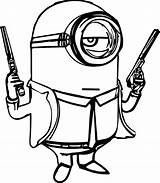 Gun Nerf Coloring Pages Minion Clipart Drawing Silhouette Military Boys Color Cool Printable Mini Terminator Water Sheets Kids Getcolorings Template sketch template