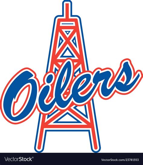 oilers logo mascot royalty  vector image vectorstock