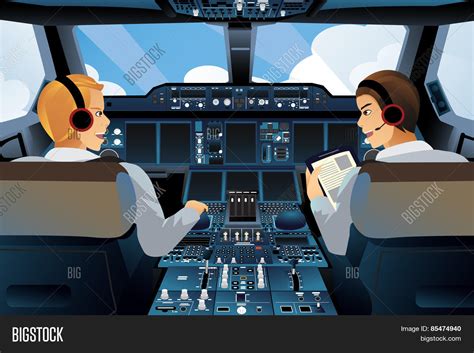 Pilot Copilot Inside Vector And Photo Free Trial Bigstock