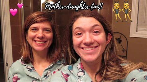 mother daughter night vlog youtube