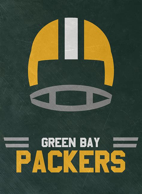 Green Bay Packers Vintage Art Mixed Media By Joe Hamilton