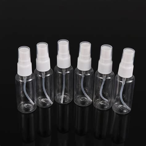 pcs hot empty spray bottle ml transparent cosmetics plastic travel spray bottle perfume