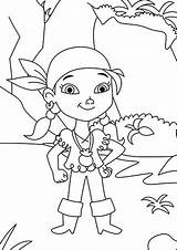 Coloring Pirate Pirates Girl Pages Neverland Izzy Color Young Jake Team Disney Kids Kidsplaycolor Jack Printable Getcolorings Getdrawings Popular sketch template