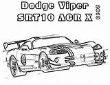 Viper Dodge Pages Car Coloring Acr Coloringsky Ram Template sketch template