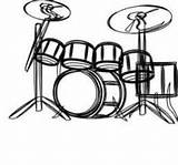 Drum Coloring Pages Drums Colouring Musical Instruments Getcolorings Printable Color Printables Print Kids sketch template