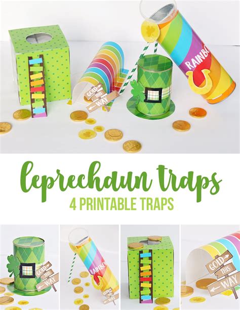 leprechaun trap  printable  printable templates