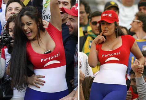 Sexy Female Fans Of Copa America 48 Pics