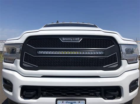 dodge ram   rcx layered  curved led grille
