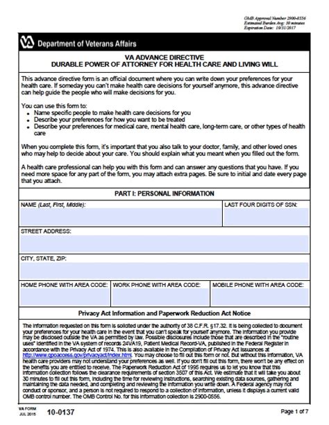 state  west virginia durable power  attorney printable form