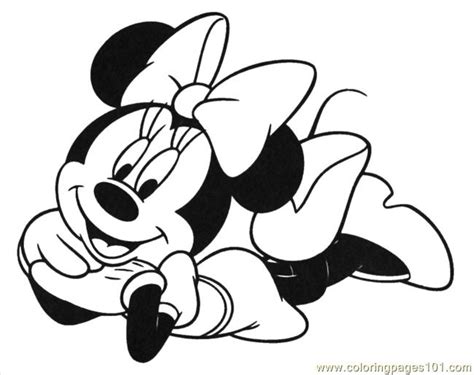 minnie mouse coloring pages coloring pages