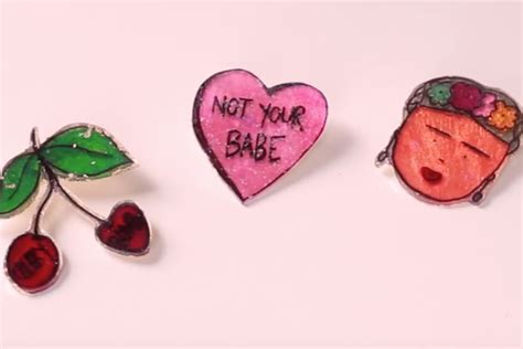 the future is female and crafty with these diy feminist pins metiza