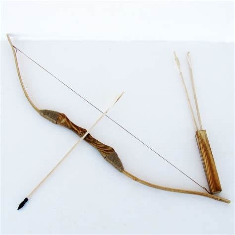 wooden bow  arrow  quiver set  pack arrows wood youth archery hunting toy walmartcom