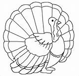 Turkey Template Coloring Blank Templates Drawing Shape Pdf Pages Raisingourkids Paintingvalley sketch template