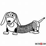 Slinky Bullseye Hamm Sketchok sketch template