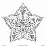 Star Adults Mandala Geometrical Getdrawings Complicated Coloriage Krispies Coloringhome Bezoeken Difficult článok Prevzatý Coloringfolder sketch template