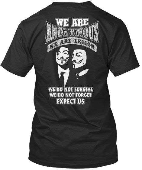 pin  anonymous tshirts