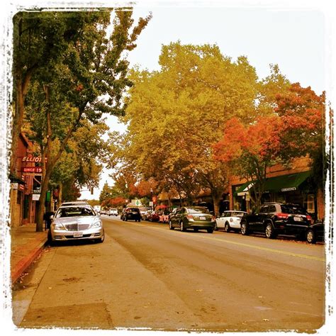 Charming Downtown Danville Ca In The Fall California Travel