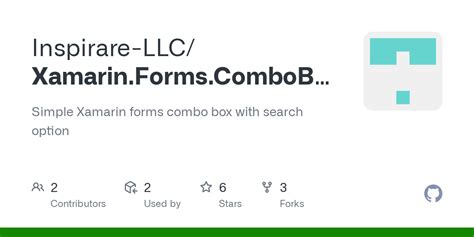 github inspirare llcxamarinformscombobox simple xamarin forms combo box  search option