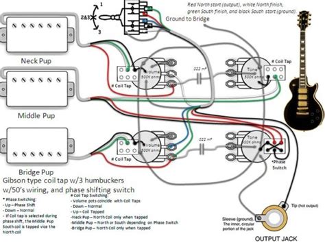 diagram les paul custom  pickup wiring diagram mydiagramonline