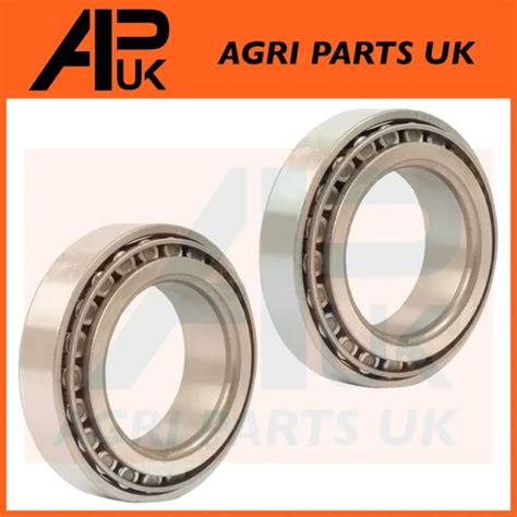 pair rear axle outer  shaft wheel bearings  fordson major super tractor  picclick uk