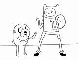 Adventure Time Coloring Pages Finn Characters Popular Printables Library Clipart sketch template
